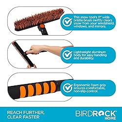 Snow Moover Extendable 50" Car Brush and Ice