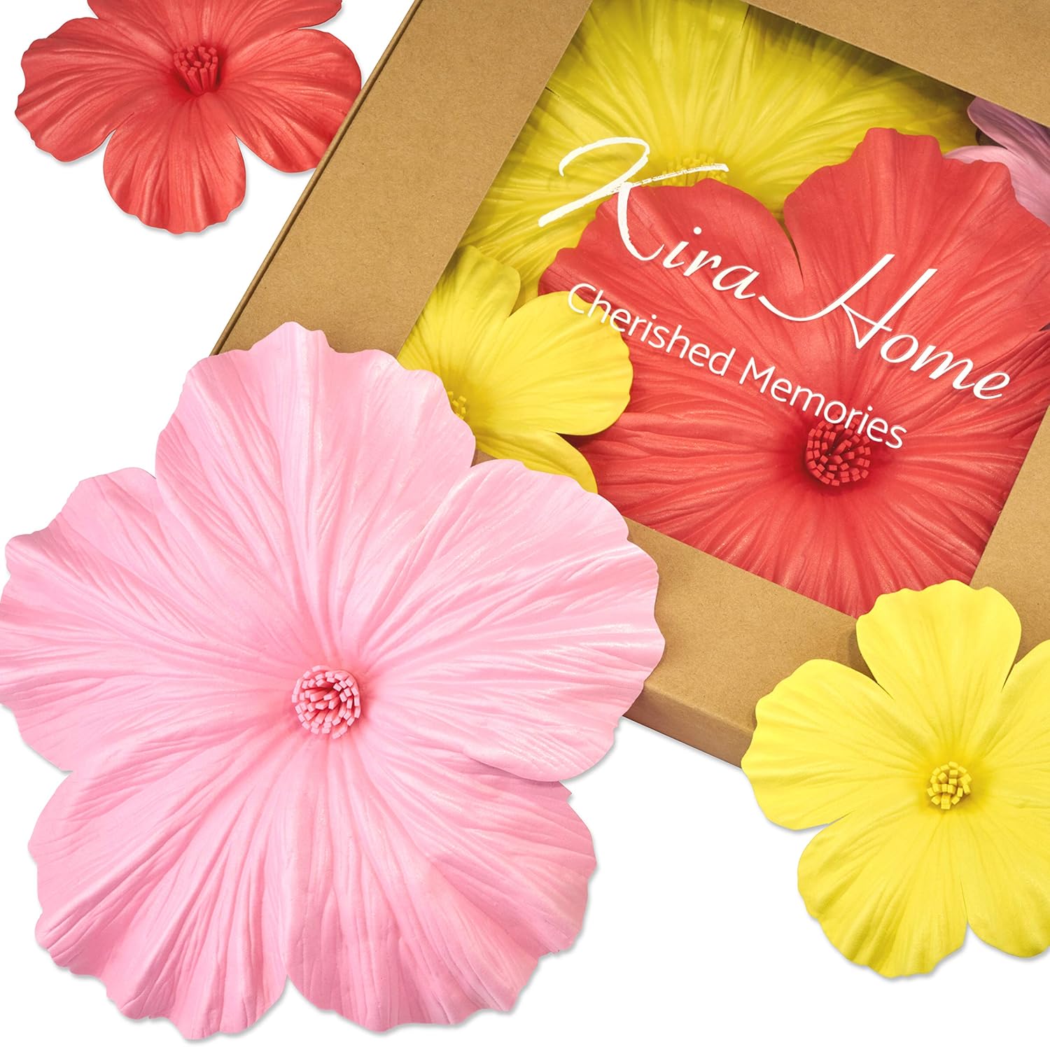 Cecilie Jensen Hibiscus Silk Flowers Bulk / Wholesale Hottest Home