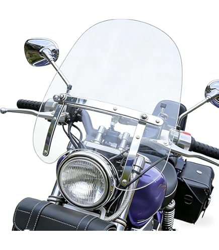 Amazon.com: National Cycle N8372-10 PLEXISTAR 2 Add-On Windshields
