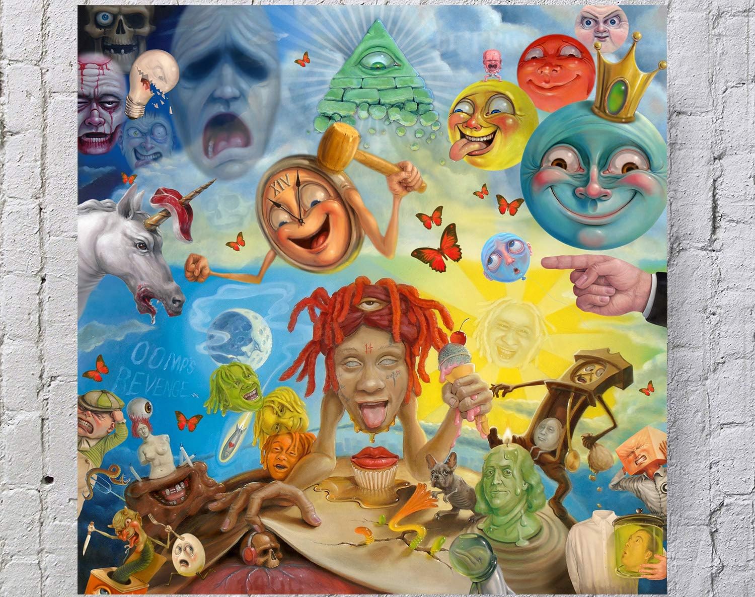Trippie Redd-Art Poster Size 16''x16'' Unframed Poster Print (A)
