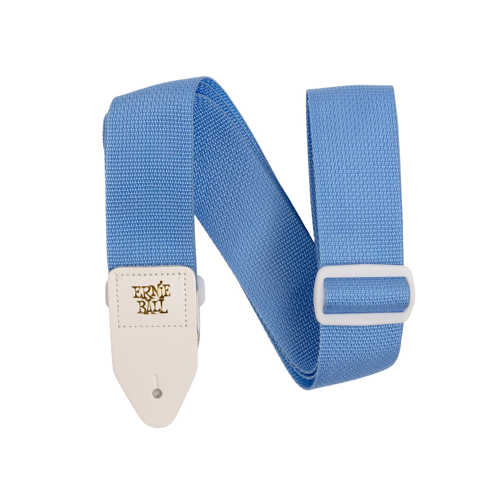 Ernie Ball Soft Blue and White Polypro Guitar Strap
