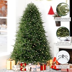 Camden 6.5ft Prelit Artificial Christmas Tree with