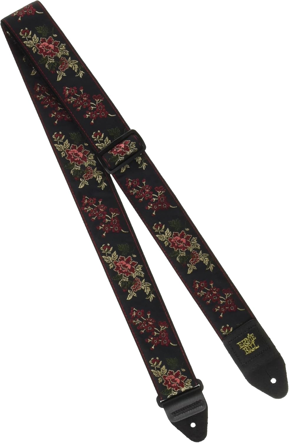 Ernie Ball Red Rose Jacquard Guitar Strap Amazon.co.uk Musical