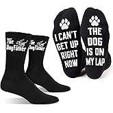 VICRAZY Funny Gifts For Men, Women – Dog Sock For Dog Dad Mom - Mother Day Gift, Father Day Gifts, Christmas Stocking Stuffer