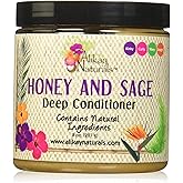 Alikay Naturals Honey and Sage Deep Conditioner Natural Honey, Babassu and Sage 8 Ounce