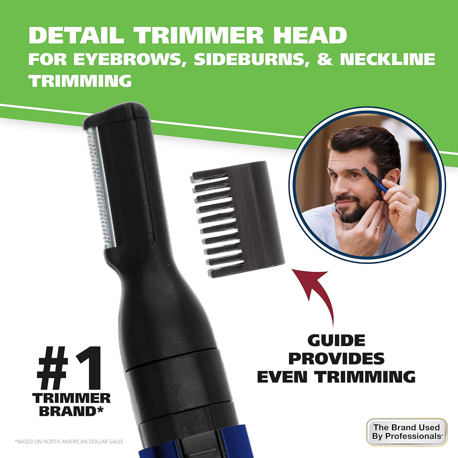 nose ear trimmer neck hair eyebrow groomer clippers wahl micro personal shaver