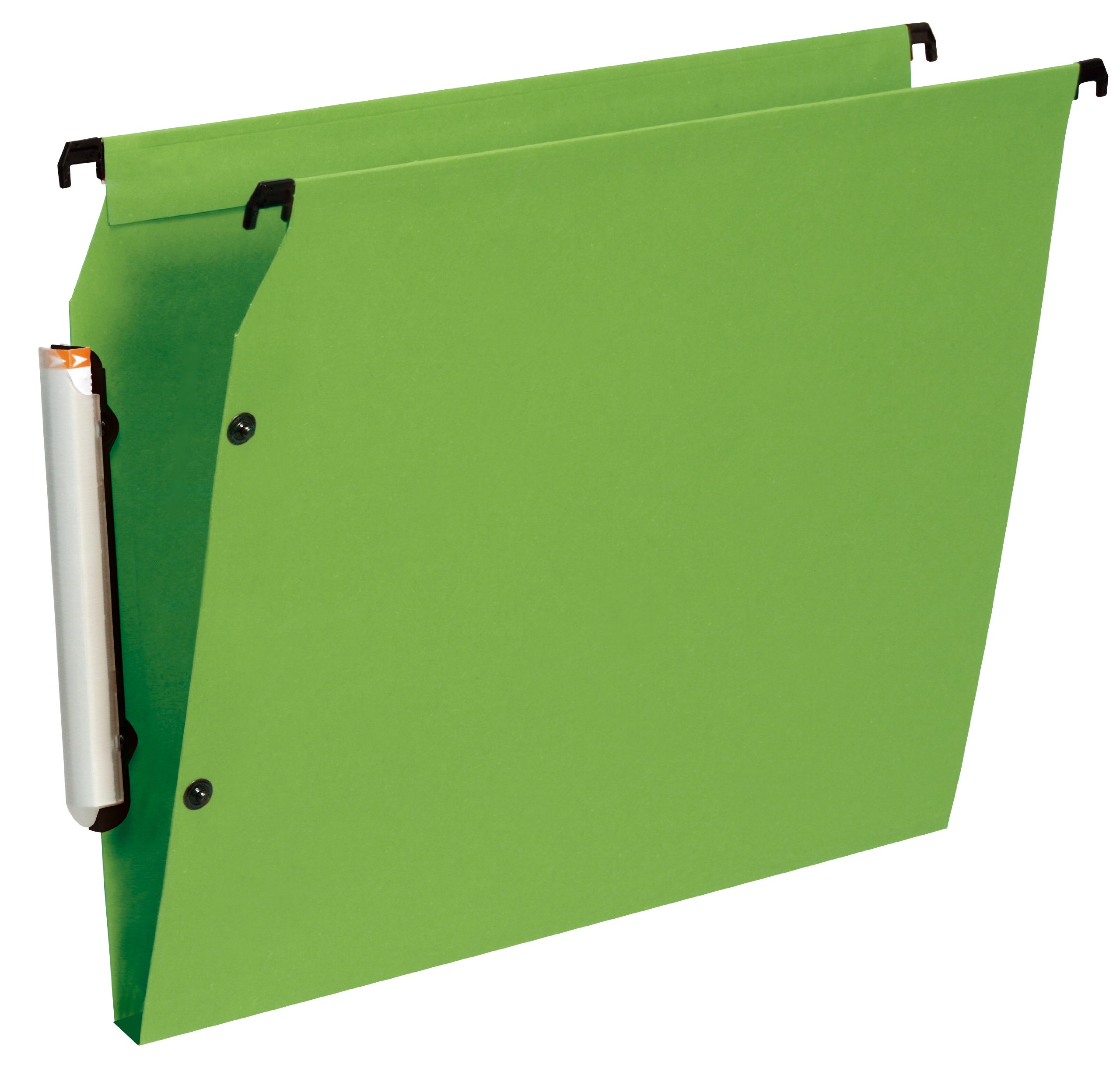 Esselte Premium Suspension Files for Filing Cabinet Opaque Pack of 10 15 mm Base Green