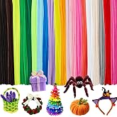 200 Pcs Pipe Cleaners Craft Bulk, 20 Colors Pipe Cleaner, Chenille Stems | Kids Toys &amp; Games Gifts for Ages 5-7, Craft Supplies for Projects Creative DIY Room Decor, Halloween Christmas Decorations