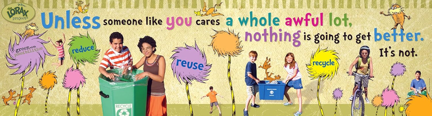 Amazon Com Eureka Dr Seuss Classroom Banner The Lorax Project