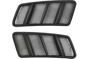 omoZone Pair Hood Air Vent Grille Cover Compatible with Mercedes Benz ML550 ML63 2012-2015,GL350 GL450 GL550 GL63 AMG 2013-2016 Replaces 1668800105 1668800205