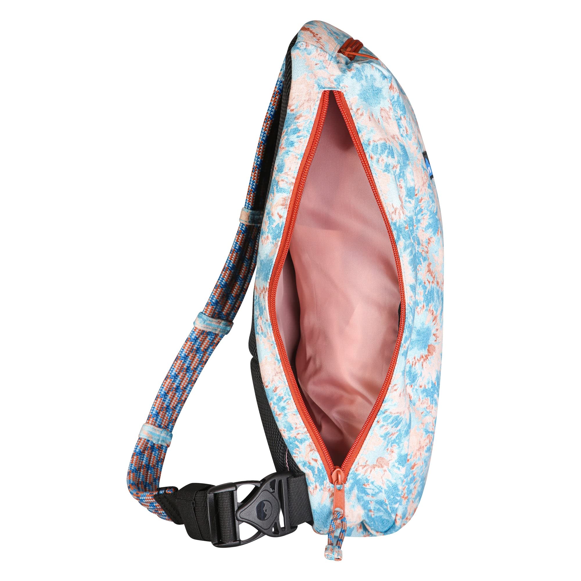 KAVU Switch Slinger Rope Pack Crossbody Rucksack - Ink Burst