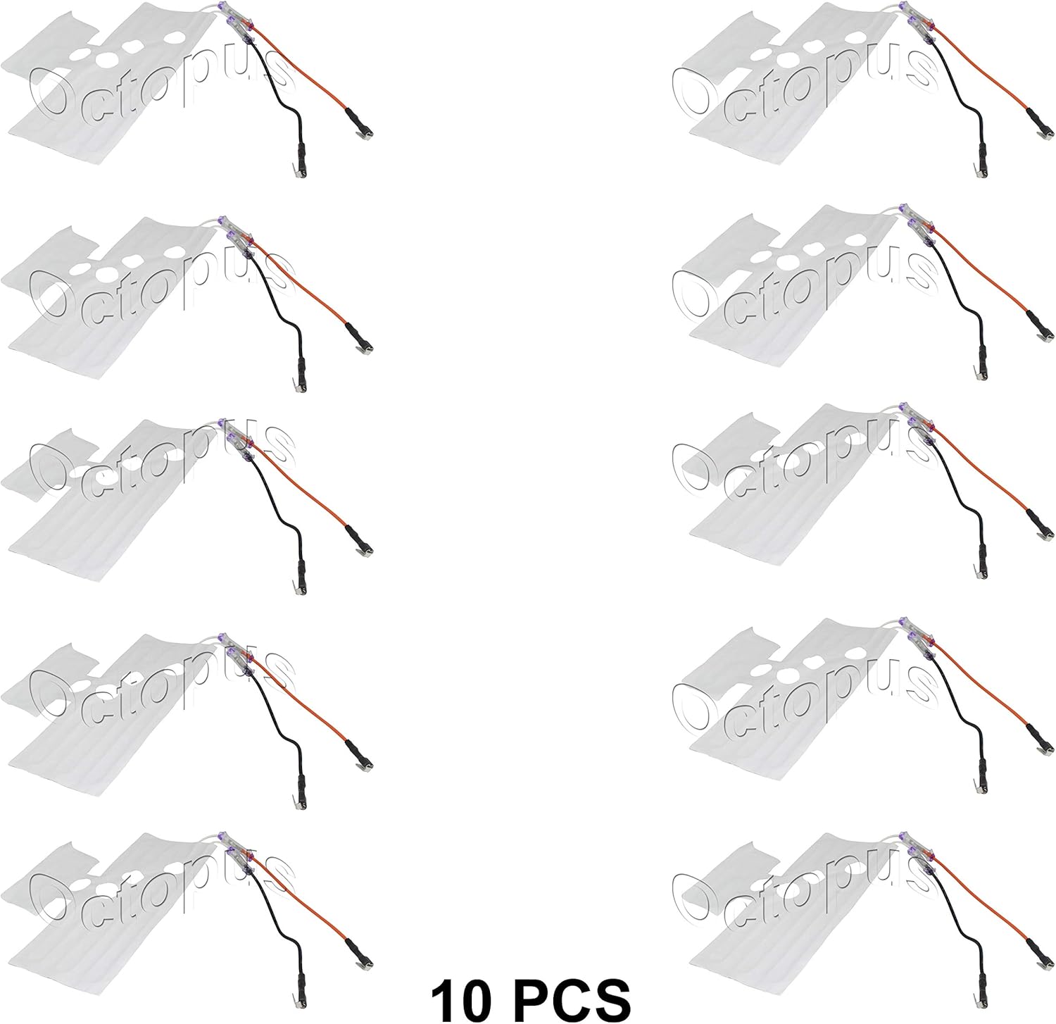 10pcs Refrigerator Garage Heater Kit for Frigidaire AP3722172 PS900213 5303918301