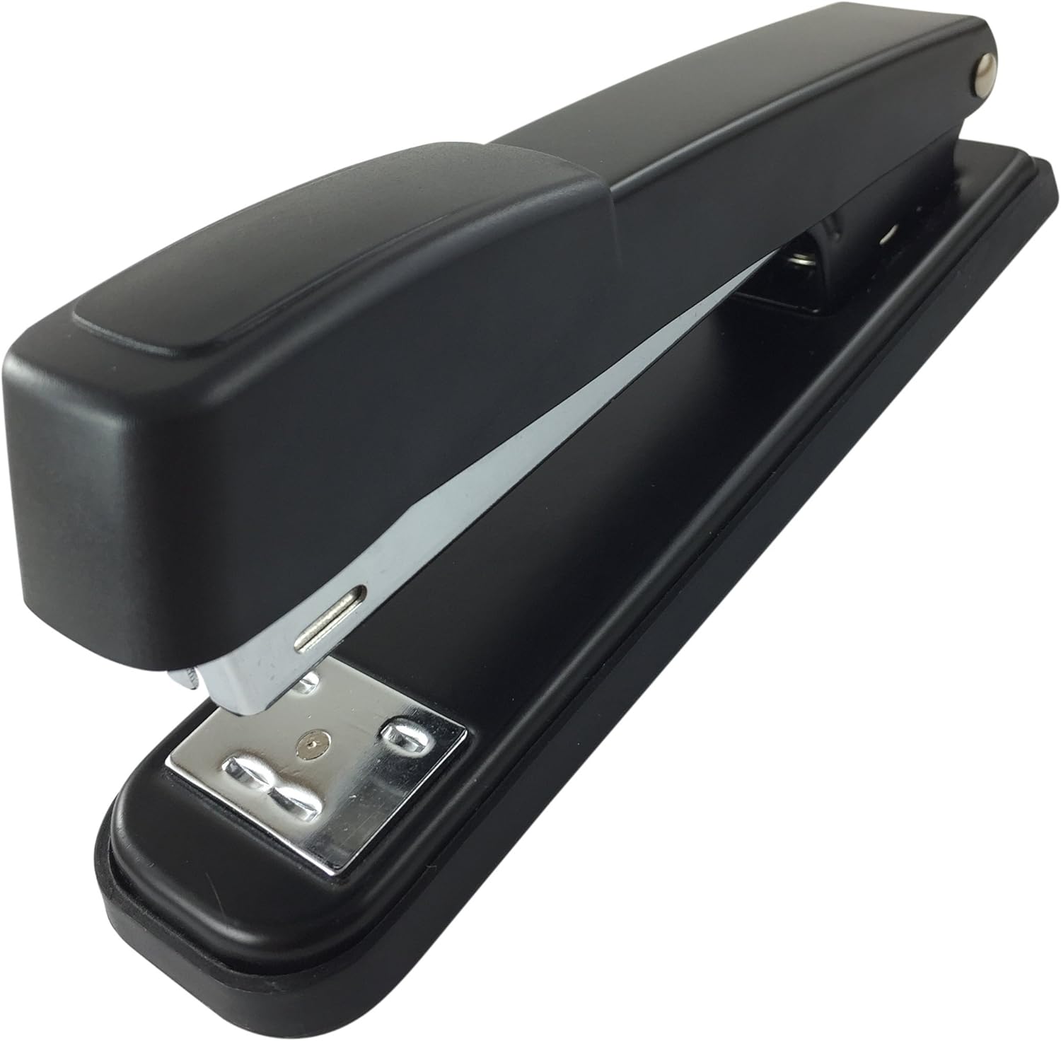 Clipco Stapler with 6000 Staples Full Desk Size Black (3-Pack) : Office Products