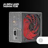 Mars Gaming MPB750M 750W Modular ATX Power Supply 80 Plus Bronze Silent AI-RPM view 5