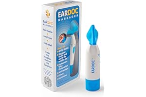 KENCAP Eardoc - ear pressure relief device, Ear Infection Treatment for Adults, Ear Ache Pain Relief, Eustachi ear unclogger, Ear popper, eustachian tube unclogger, best tinnitus relief, ear care product.