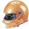 CRG Full-Face Motorcycle Street Bike Fiberglass Helmet DOT Certified Motocross Helmet Extra Large Size Helmet