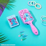 Disney Stitch Detangle Hair Brush & Compact Mirror Set for Girls Teens Women view 2