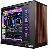 KOTIN Prebuilt Gaming PC RTX 5070 12GB, Ryzen 7 9700X, 32GB DDR5, 1TB SSD | 11.3in Smart Display, 850W 80+ Gold PSU, 360mm Li