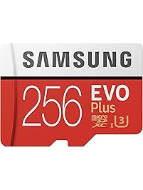 Samsung 256GB EVO Plus Class 10 UHS-I microSDXC U3 with Adapter (MB-MC256GA)
