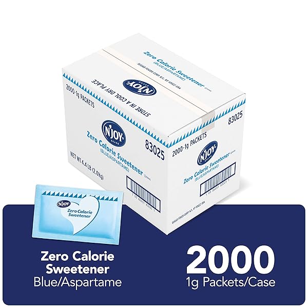 N’JOY ZERO CALORIE SWEETENER | BLUE ASPARTAME PACKETS...