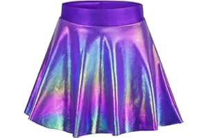 Gnainach Girls Skorts High Waist Athletic Skirts with Shorts Stretchy Activewear for Teens Kids Performance Tennis