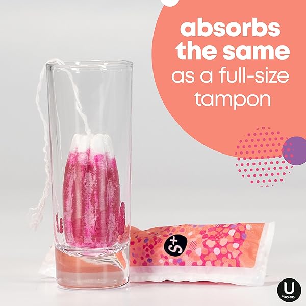 U BY KOTEX TAMPONS, CLICK COMPACT, SUPER PLUS ABSORBENCY, UNSCENTED, 45 COUNT