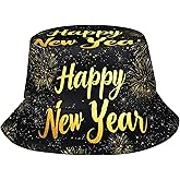 Krirteh Christmas Bucket Hats for Women Men, Merry Christmas Fisherman Hat Travel Beach Hat Holiday Decoration