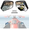 SAUTVS Side Rear View Mirrors for Sea-Doo Spark, High-Definition Convex Side Mirrors for all Sea-Doo Spark 2014-2023 models Accessories (2PCS, Replace #295100748)