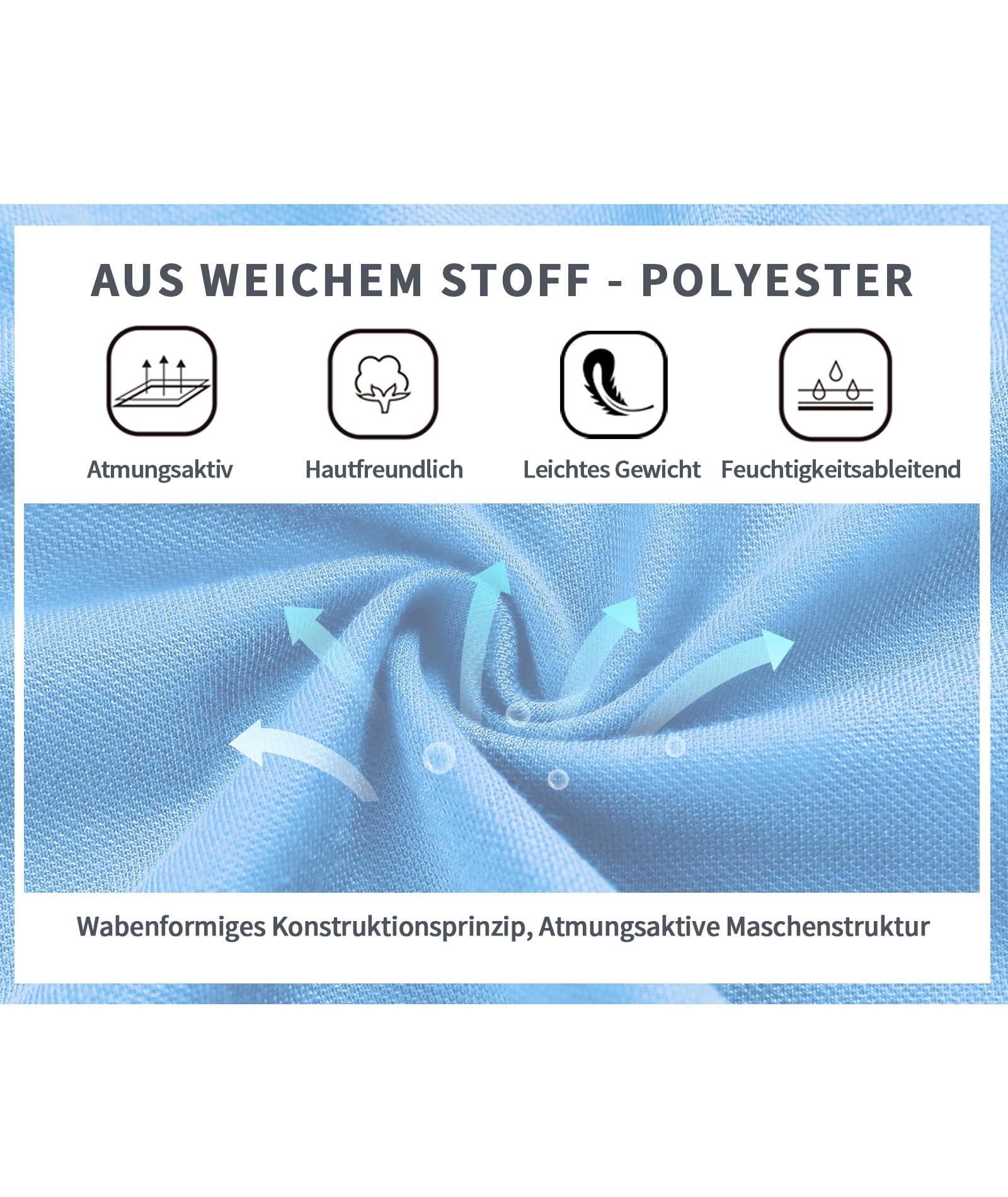 LLdress Herren Kurzarm Poloshirt Atmungsaktiv Schnelltrocknend Tshirt Freizeit Sport Sommer Poloshirts Männer Knopfleiste Polohemd 5