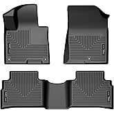 Husky Liners Weatherbeater Floor Mats | Fits 2024-2025 Kia Sportage | Front & 2nd Row, 3-pc Black - 95221