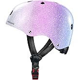 Odoland Kids Bike Helmet for Boys & Girls Age 2-8, Kid Bicycle Helmet Adjustable Fits 48-54cm, Safety Multi-Sport Helmet Design for Children Cycling, Skating, Scooter, Outdoor Sports