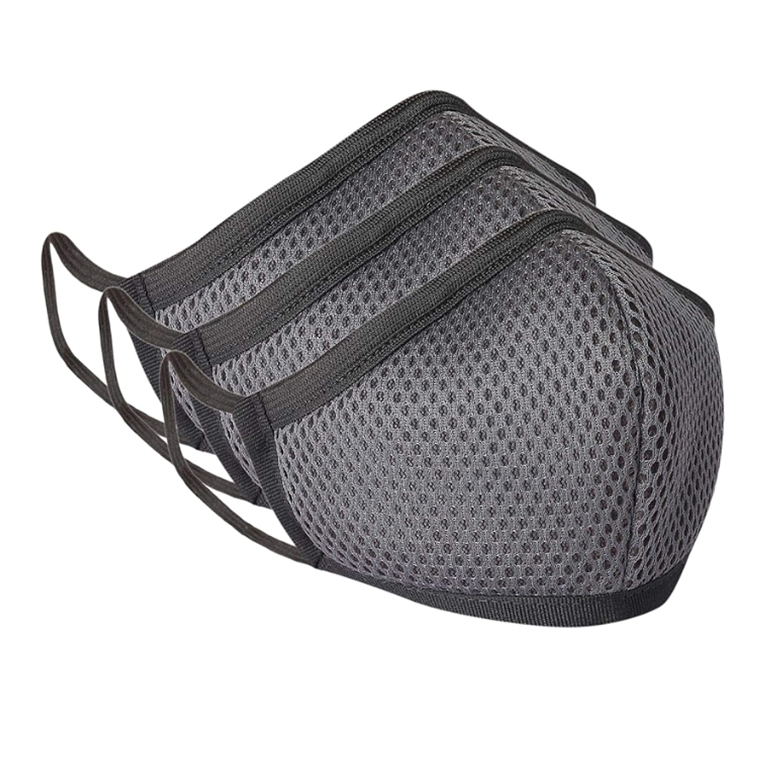 Zpack Defender Sterilized Mask Dark Grey 4 layer Anti Pollution