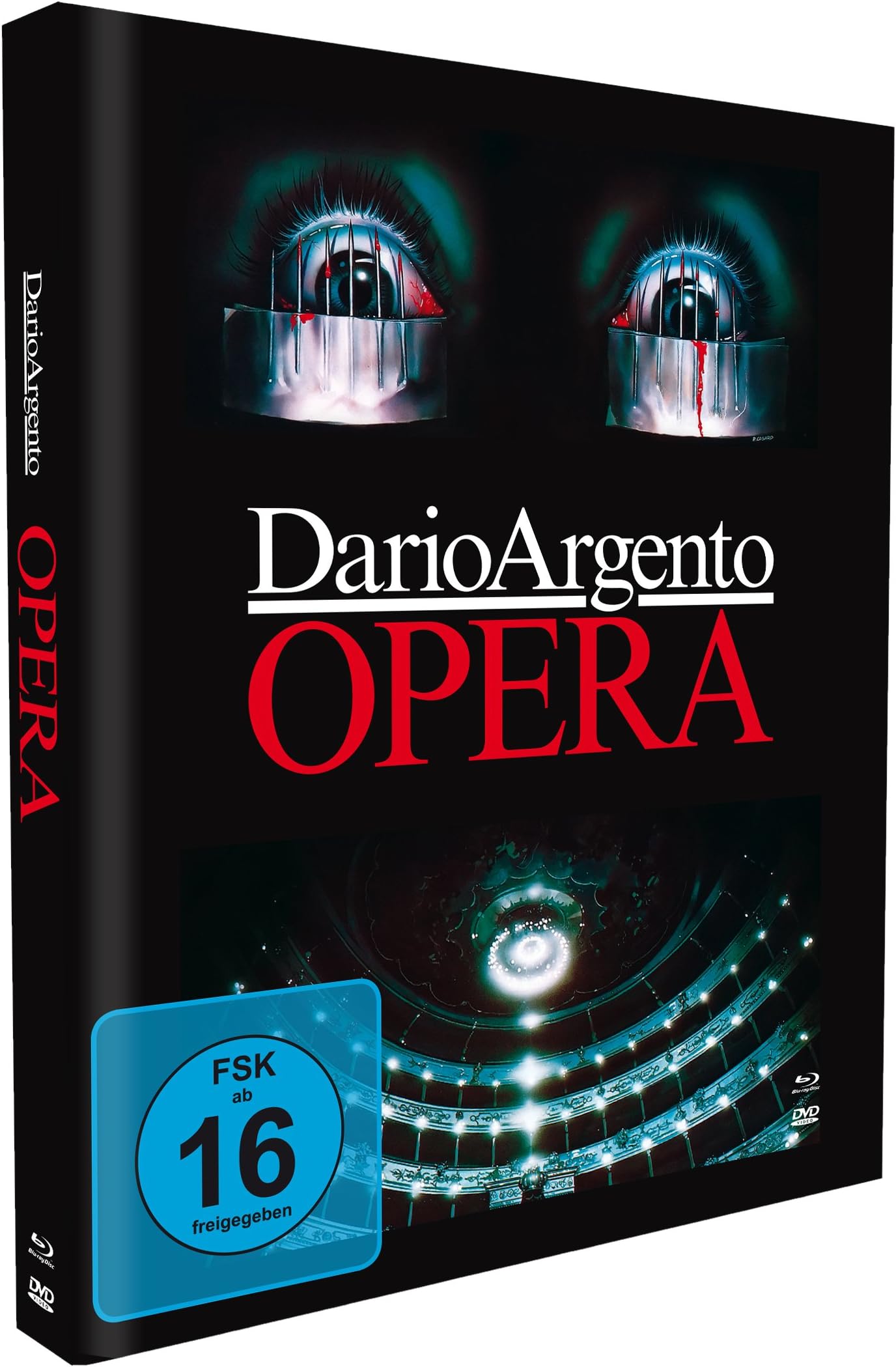 Dario Argentos Opera - Mediabook (+2 DVDs) (FSK 16 Jahre) Blu-ray