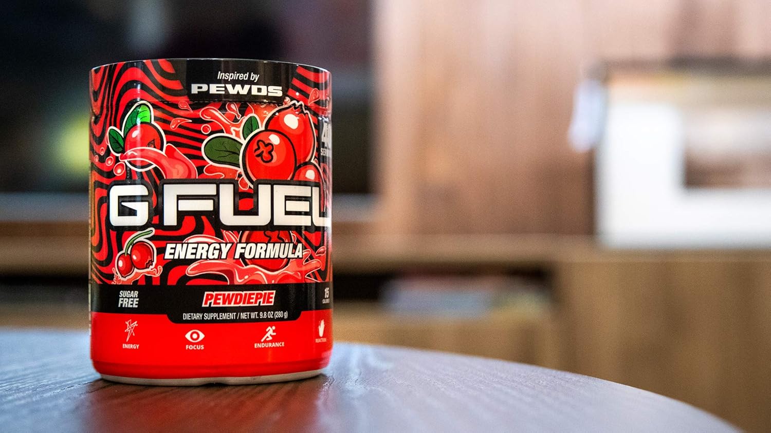G Fuel Pewdiepie (40 Servings) Elite Energy and Endurance Formula 9.8 oz. Inspired by Pewds: Health & Personal Care