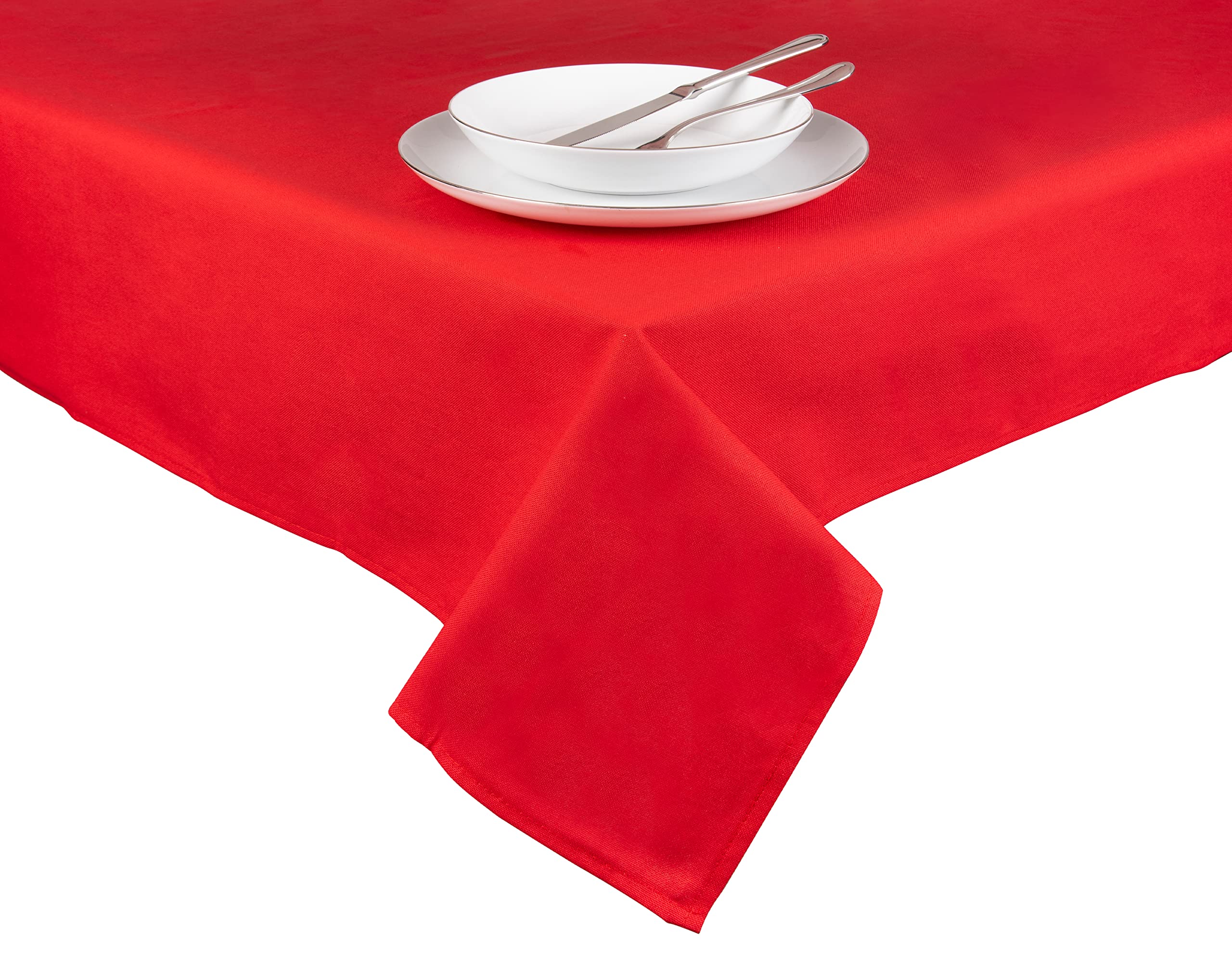 Excelsa Panama Tablecloth Red