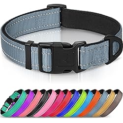 Joytale Reflective Dog Collar,Soft Neoprene Padded
