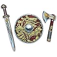 Liontouch - Viking Toy Sword, Shield & Axe | For Boys Aged 3-8 Years | Chief Harald’s Medieval Set For Little Warriors & Berserker’s Pretend Play | Safe Foam Weapon Accessories For Dress Up & Costumes