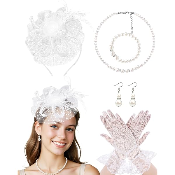 5148 Fascinator Hat, 20s 50s Elegant Feather Lace Fascinators Hat Hairpins Black Fascinator Hats for Women Pillbox Hat Set 20s 50s Top  main image 3