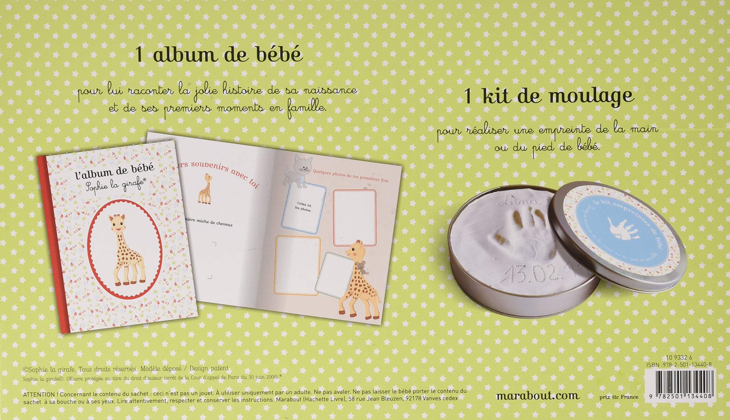 Amazon Fr Coffret Empreintes Sophie La Girafe Collectif Livres