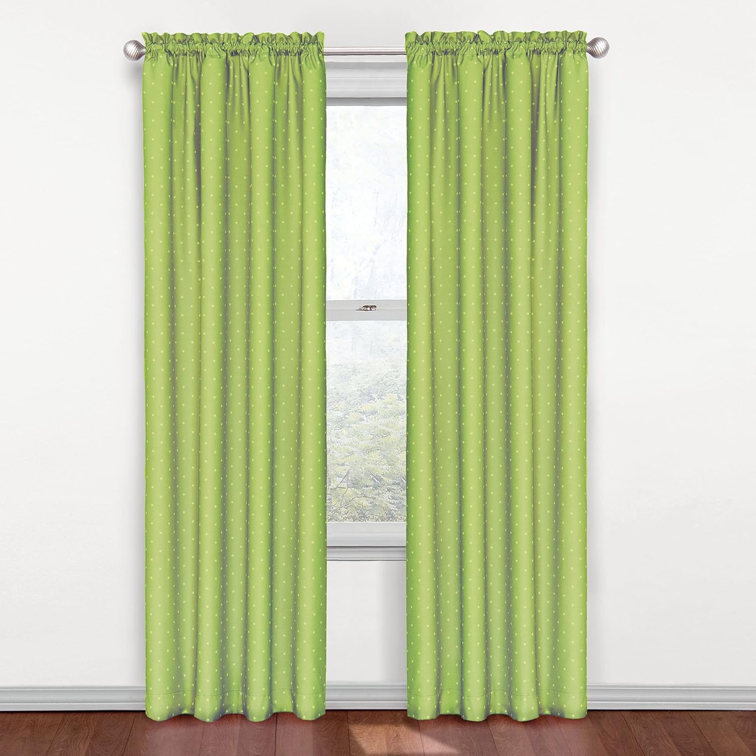 Amazon Com Eclipse Kids Curtains For Bedroom Polka Dots 42 X