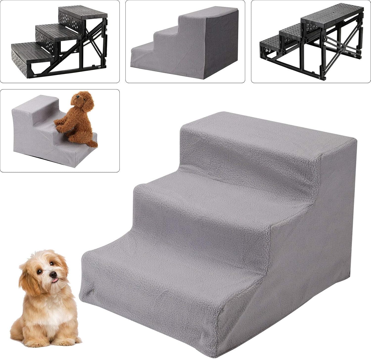 soft dog stairs