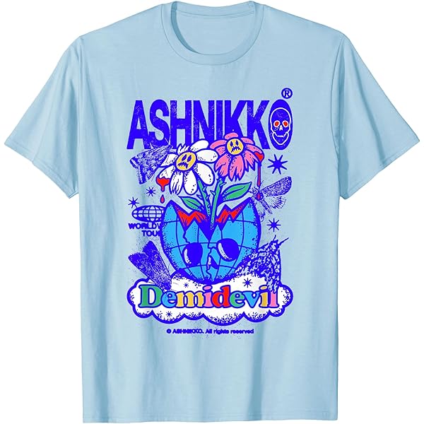 Amazon.com: Ashnikko - Demidevil Logo T-Shirt : Clothing, Shoes