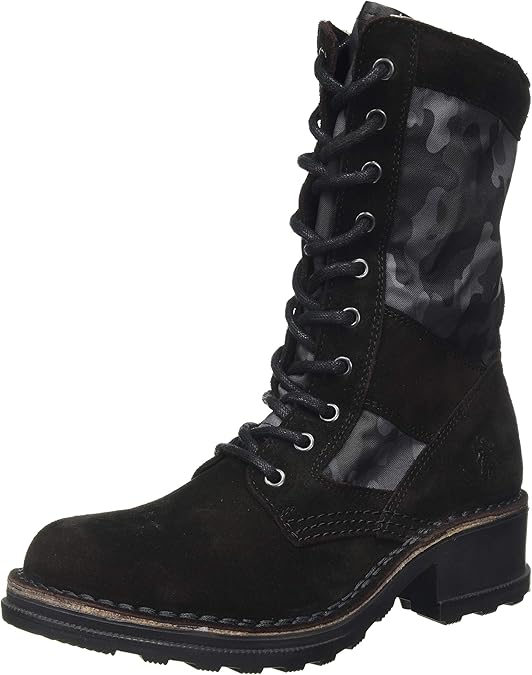 Amazon | FLY London TORO036FLY US サイズ: 24 カラー: ブラック | シューズ＆バッグ