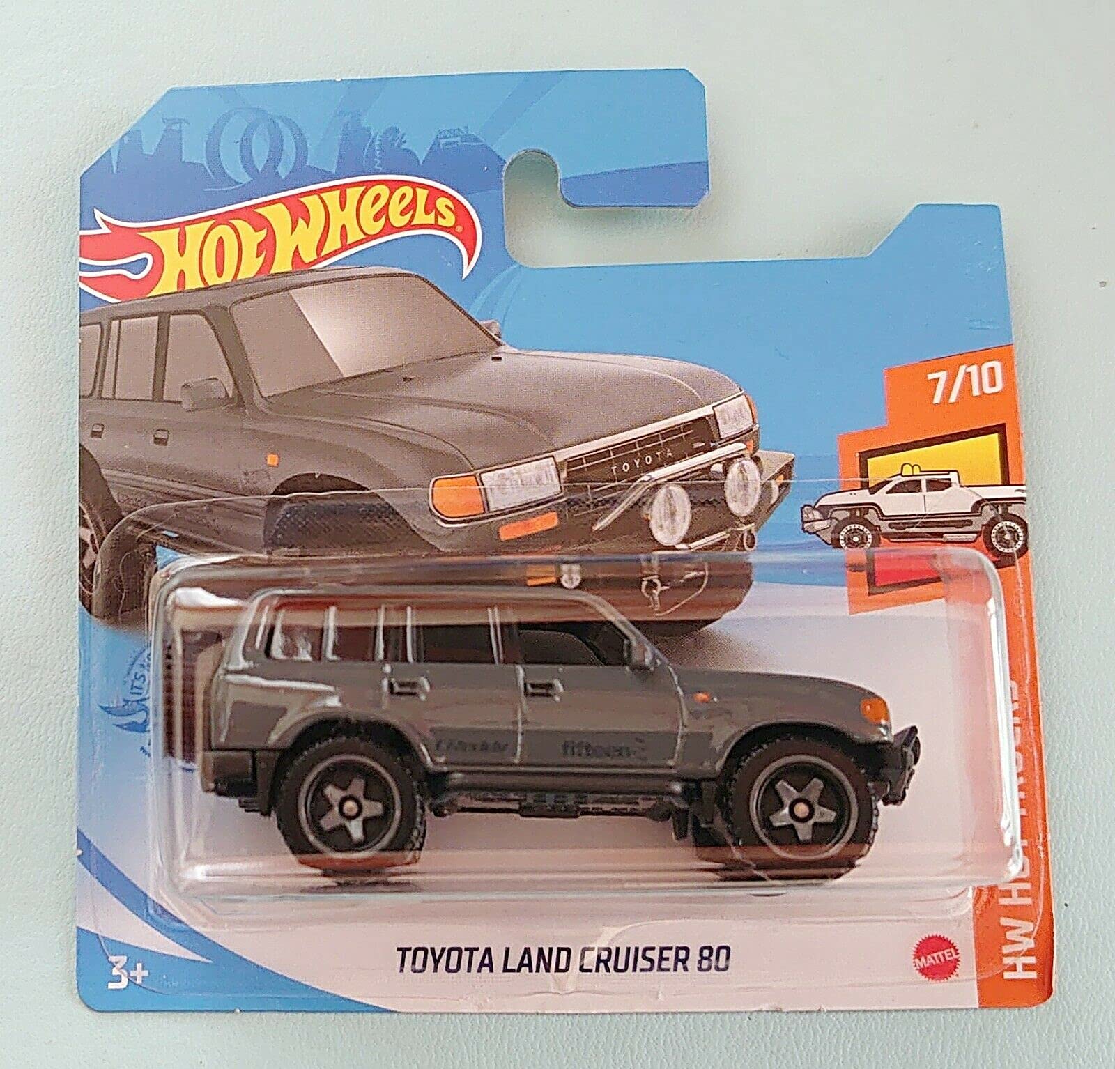 Hot Wheels 2021 Toyota Land Cruiser 80 Grey 226/250 (Short Card)