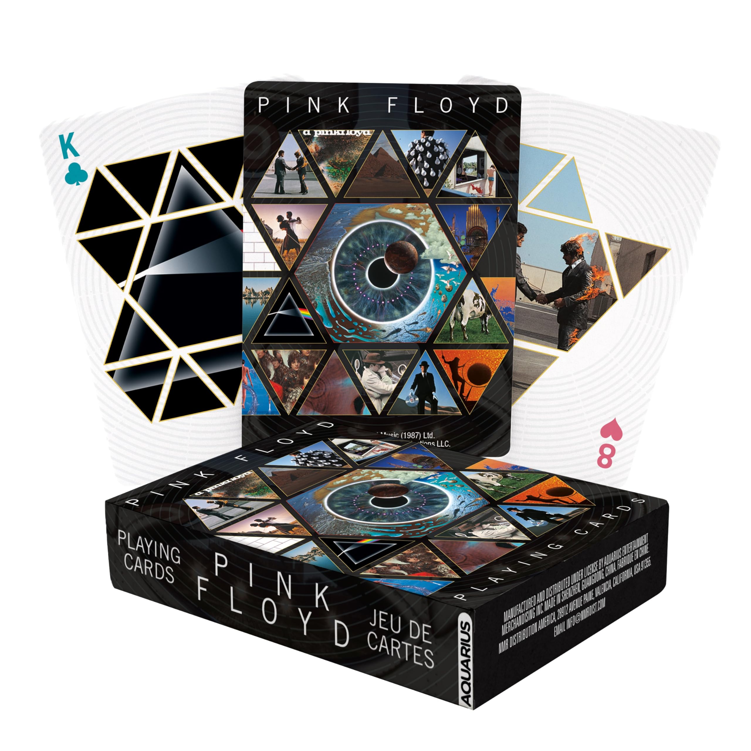 NEW! Art of Pink Floyd set of 52 standard playing cards + jokers
