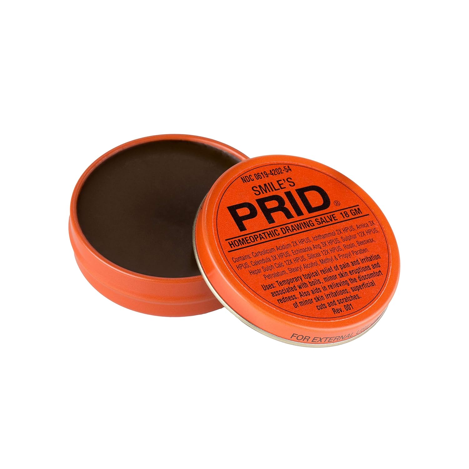 Amazon Com Smile S Prid Drawing Salve By Hyland S Relief Of Topical Pain And Skin Irritations 18 Grams Beauty