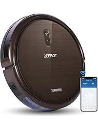 ECOVACS DEEBOT N79S Robot Vacuum Cleaner with Max Power Suction, Alexa Connectivity, App Controls, Self-Charging for Hard Surface Floors & Thin Carpets