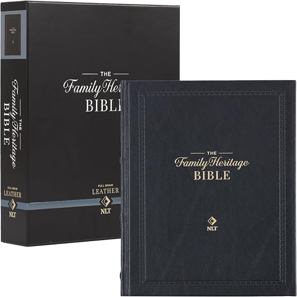 NLT Family Heritage Bible, Large Print Family Heirloom Devotional