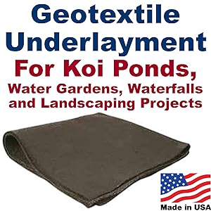 15' x 20' Geotextile Underlayment & Landscape Fabric