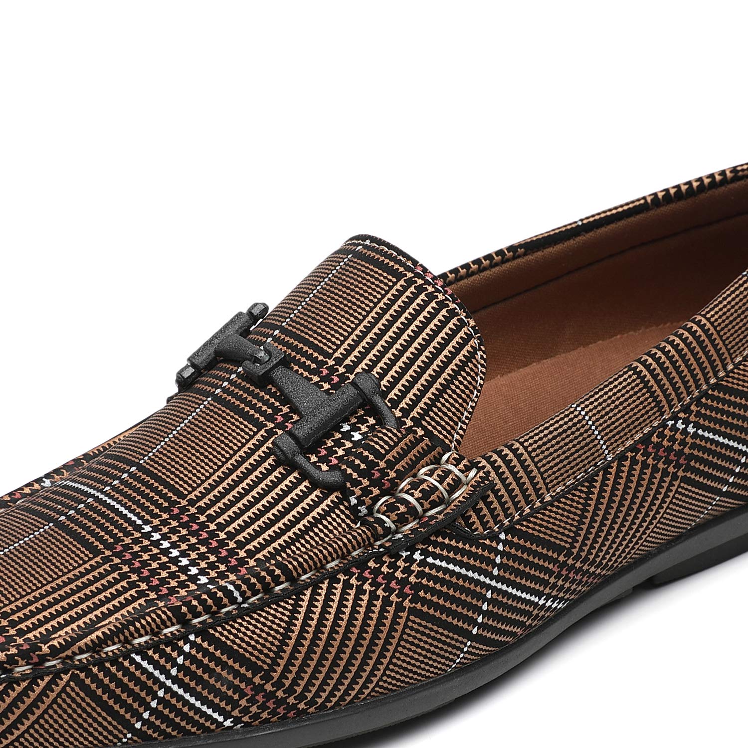 Faranzi Mens Penny Loafers Driving Moccasins Slip on Loafers Lightweight Comfortable Casual Driving Shoes Boat Shoes for Men